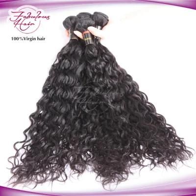 Unprocessed Natural Color 12A Virgin Natural Wave Hair Weaving