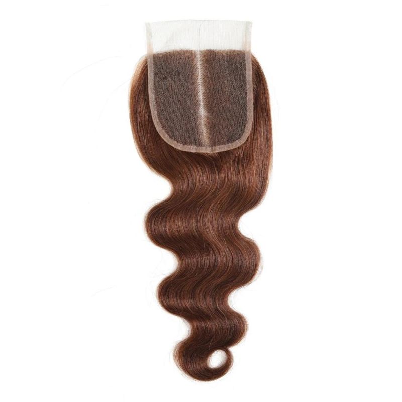 Top Quality Lace Closure Straight Cuticle Aligned Human Hair