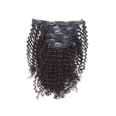 100g-160g 16&quot;-26&quot; Machine Made Remy Hair 8PCS Set Clip 100% Human Hair Extensions Full Head Set Body Wavy Natural Hair