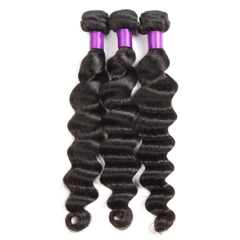 Kbeth Raw Brazilian Loose Wave Beautiful Sex Girls Virgin Chinese Human Hair Weft in Stock