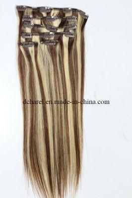 100%Remy Human Hair Clip on Hair Extension (BHF-CP005)
