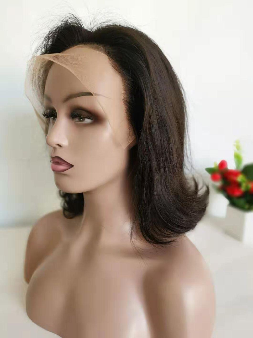 Brazilian Human Hair Wigs Bob Wigs Bottom with Curly