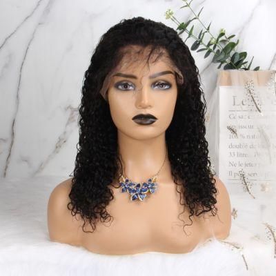 Brazilian Virgin Straight Curly Deep Wave Front Human Hair Full Transparent HD Lace Wig