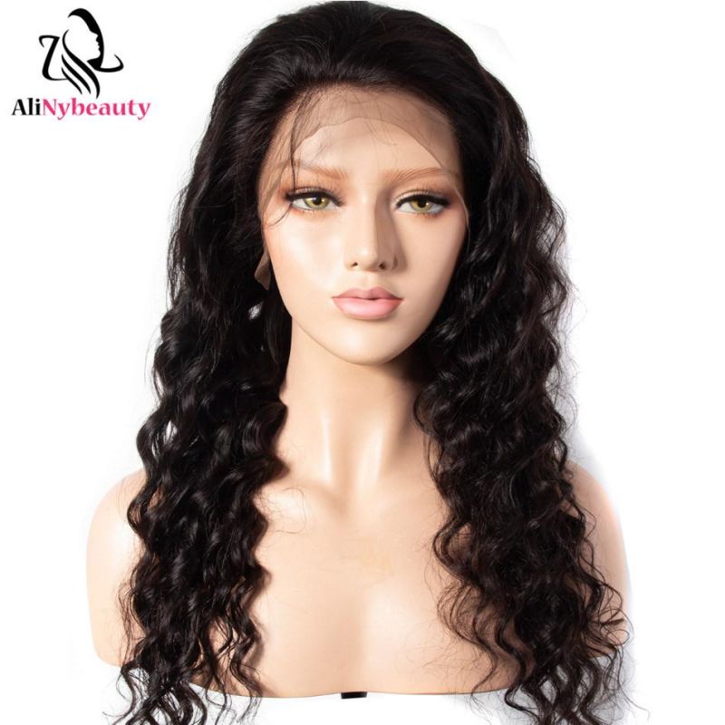 Cheap Price Natural Color Human Hair Lace Front Wig