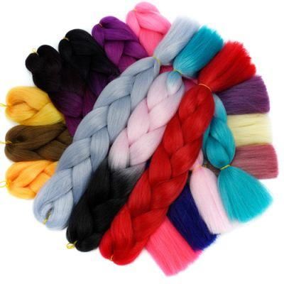 Kbeth Synthetic Jumbo Braiding Extension Braiding Hair Jumbo Wholesale Crochet Hair for Braid Women Attachment Hair in Stock