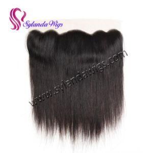 Brazilian Remy Human Hair Straight 13&quot;X4&quot; Lace Frontal Closure Human Hair Closure with Free Shipping
