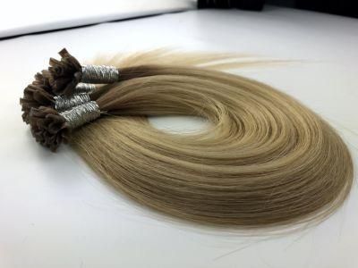 Human Hair Straight Capsules Keratin Hair 50g 100g/Pack 100% Remy Hair Pre Bonded Flat Tip Hair