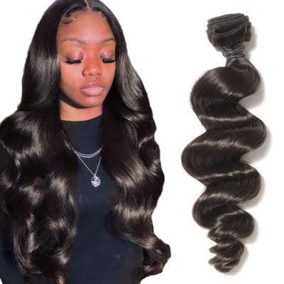 Kbeth Wholesale Remy Peruvian Human Hair, Loose Wave Virgin Remy Hair Bundles, Double Drawn Remy Hair Extension Type