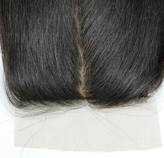 Virgin Human Hair Silk Closure at Wholesale Price (Straight)