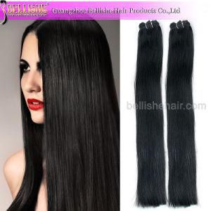 High Quality Double Drawn Clip-in Hair Extension 100% Virgin Human Hair Weft