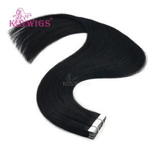 Human Hair Extension Tape in Hair Weft