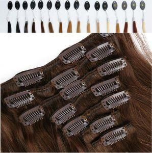 200g 220g 240g Clip in Brazilian Virgin Human Hair