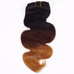 Peruvian Ombre Body Wave T1b/4/27 Clip-in 100% Human Hair