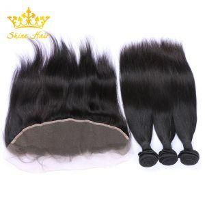 Brazilian Mink Straight Human Hair Bundles in 1b Natural Black Color
