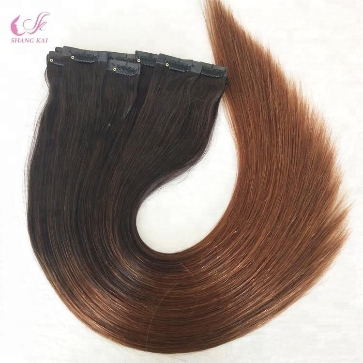 High Quality Cuticle Aligned Virgin Extension Clip in Kinky Hair