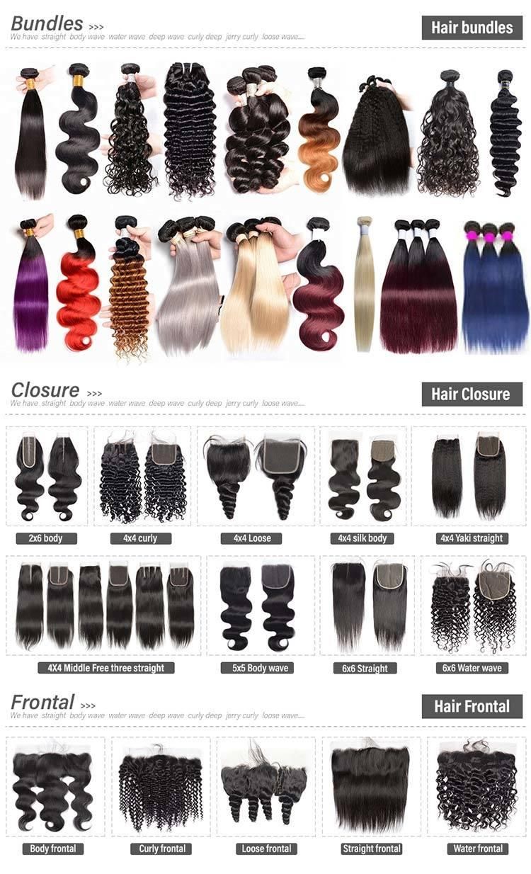 Ready to Ship 100% Virgin Glueless Afro Deep Wave13X4 Frontal Human Hair Frontal Wigs for Black Women
