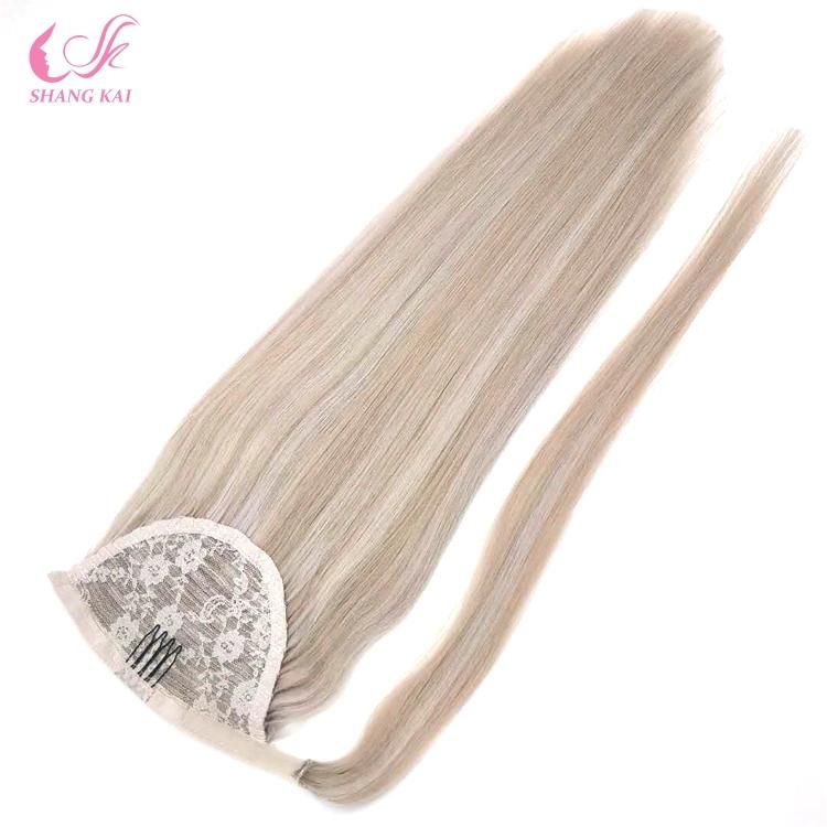 Wholesale Price Double Drawn Ponytail Hair Extension