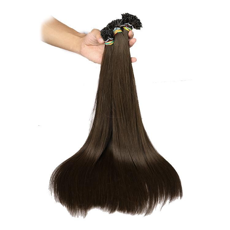 Unprocessed Cuticle Aligned Virgin 100 G Cambodian Human Hair U Tip Hair Extensions