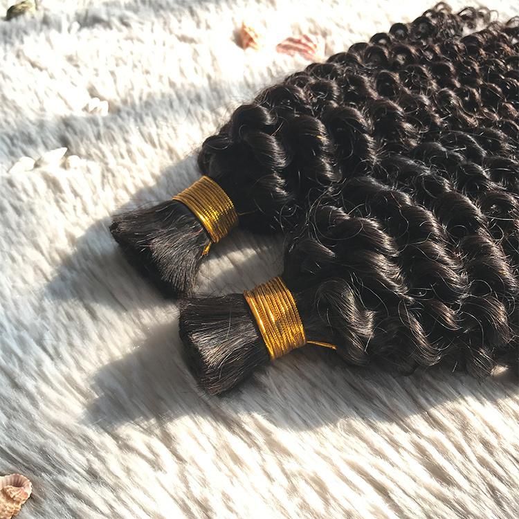 Afro Kinky Hair Extensions Remy Hair Wholesale Bulk Virgin Hair Braiding