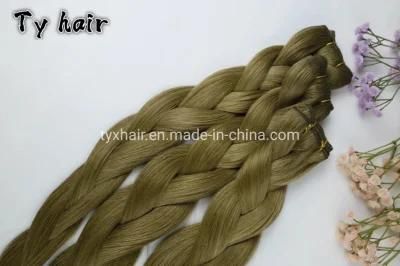 Virgin Brazilian Hair Sew-in Weft Human Hair Extensions Double Drawn 3 Head Machine Production Double Drawn