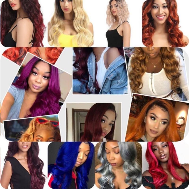 100% Pure Unprocessed Indian Virgin Human Hair Weaving Deep Wave Bundles Deals with Frontal Silk Base Lace Top Closure