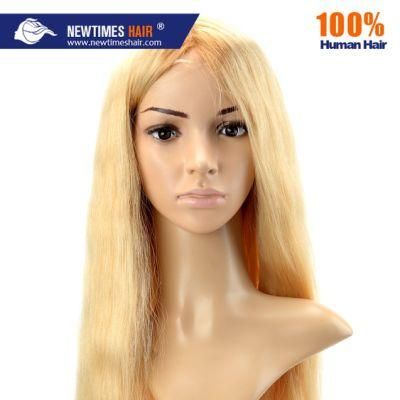 French Lace with Silk Top and Adjustable Band Human Hair Replacement System for Women