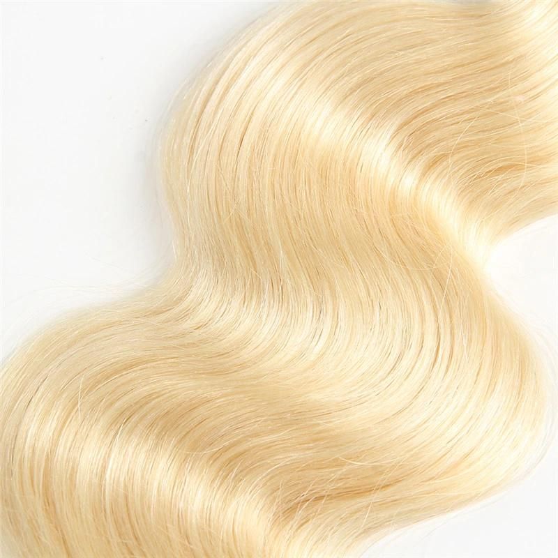 613# 360 Lace Frontal with Bundles Indian Virgin Human Hair