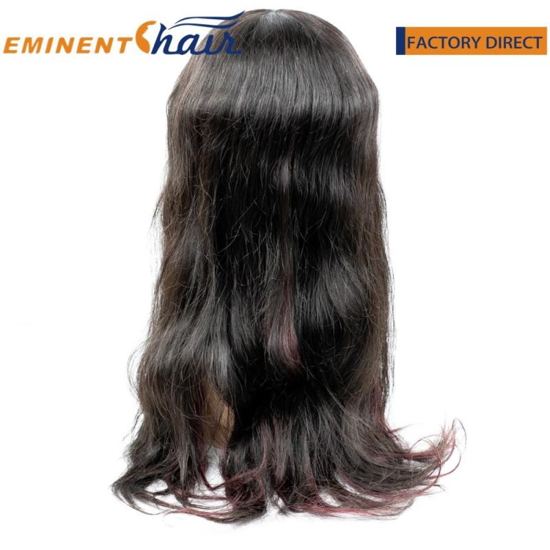 Remy Hair Highlight Mono Wig for Women