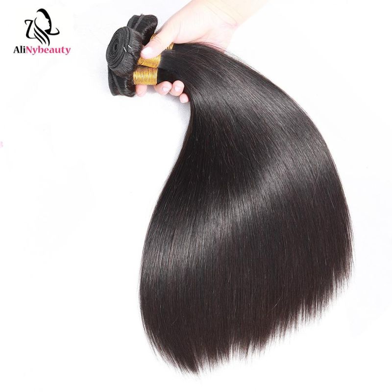 Full Cuticle Brazilian Human Hair Bundles with Frontal Hair Extension