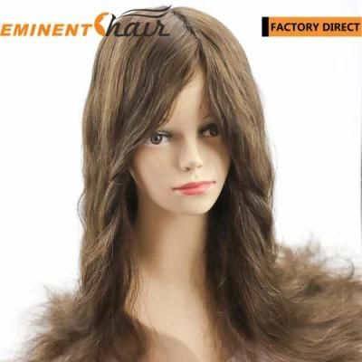 Custom Made Mongolian Remy Hair Lace Front Women Hair Replacement Toupee