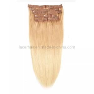 New Arrival Hot Selling Double Drawn PU Natural Remy Brazilian Seamless Clips Extension Human Hair