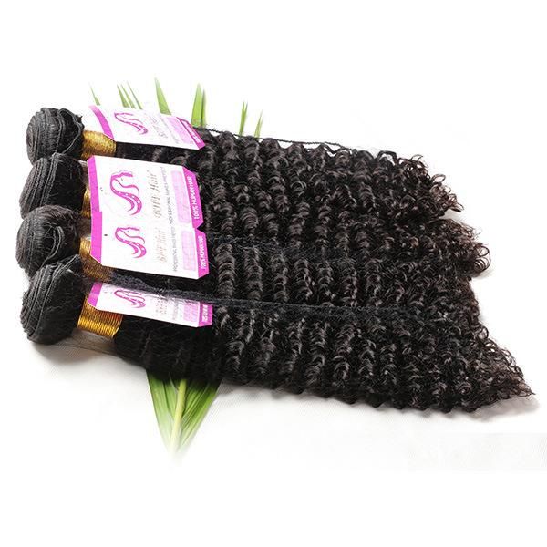 8A Grade Virgin Unprocessed Human Hair Virgin Chinese Hair Loose Wave 4 Bundles Loose Deep Curly Queen Weave Beauty Spring Curls