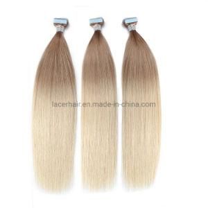 Top Quality 100% Virgin Remy Tape Virgin Human Hair Extensions Skin Weft PU