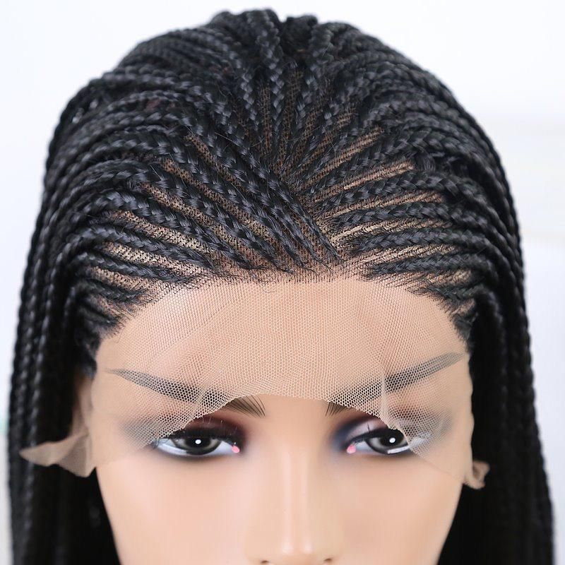 Wholesale Lace Front Wig 1b 99j Color Transparent Braid Wig