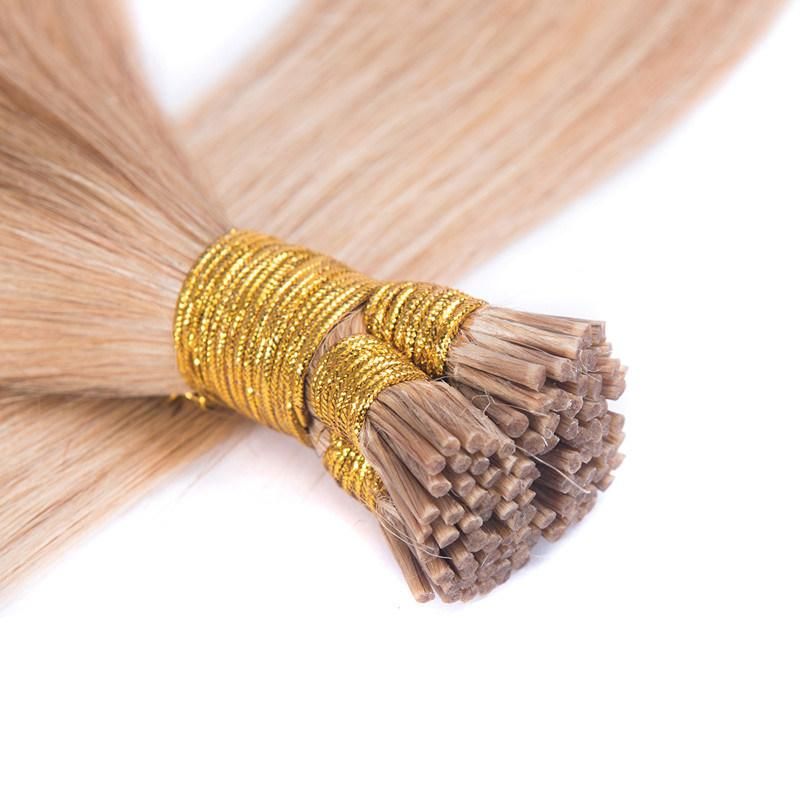 I Tip Remy Human Hair Extensions Keratin Stick in Hair Extensions