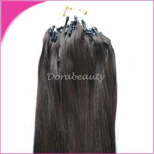 0.8g/ Strand Jet Black Indian Remy Hair Cold Fusion Loop Hair Extensions