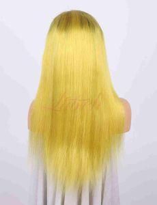 Peruvian Straight Yellow Virgin Hair Wigs