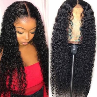 13X4 Lace Front Human Hair Wigs 10A Grade 150% Density Brazilian Curly Wave Lace Front Wig with Baby Hair 16&quot;