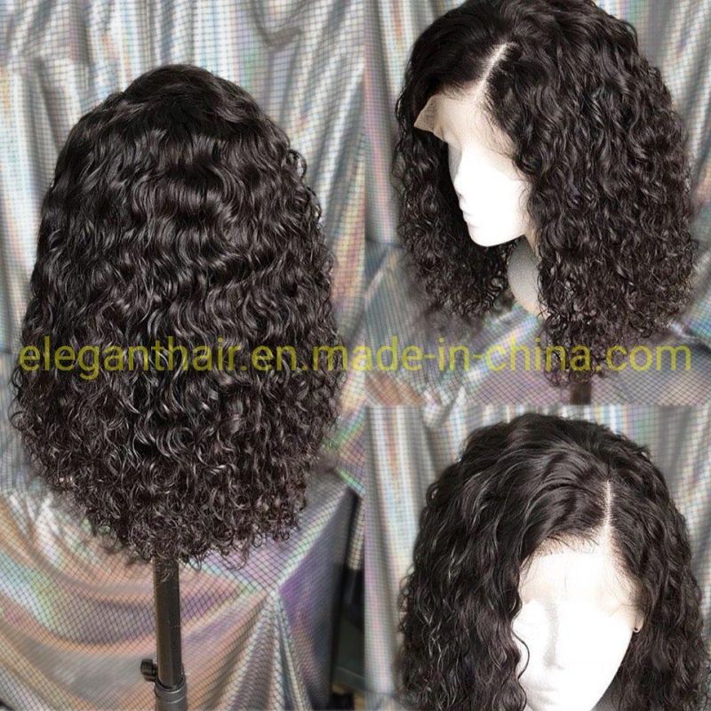 Curly Wig 13X4 Pre Plucked Lace Wigs 150% Density Peruvian Remy Lace Front Human Hair Wigs for Women Wholesale