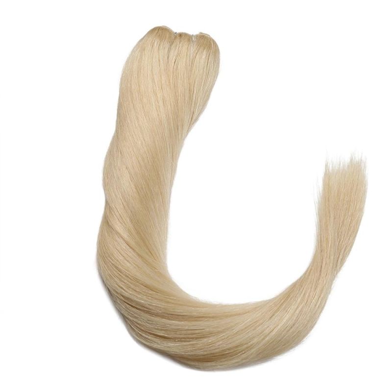 Color 613 Brazilian Blonde Remy Human Hair Bulk, Virgin Hair 10-30 Inch, 10A Grade Unprocessed Human Hair, No Shedding and No Tangle