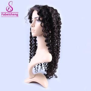 100%Natural Virgin Brazilian Deep Wave Raw Virgin Brazilian Hair Full Lace Human Hair Wig