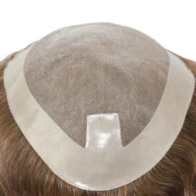 Ljc632 Factory Direct Human Natural Hair Toupee