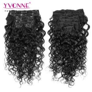 Italian Curly Brazilian Clip in Hair Extensions