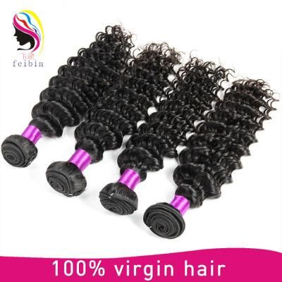 Wholesale Virgin Deep Wave Brazilian Human Hair Extension