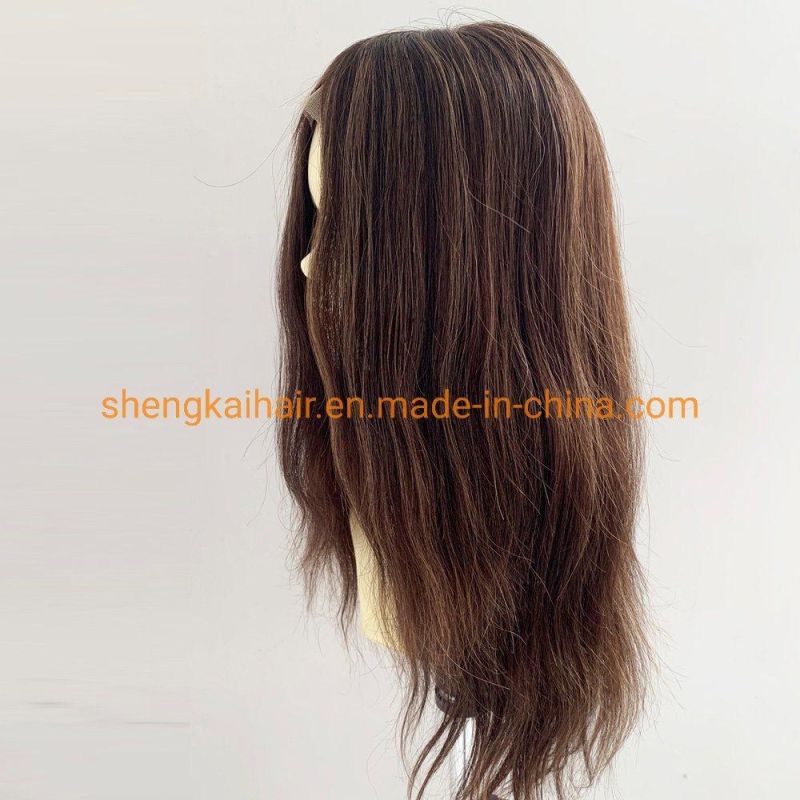 Wholesale Premium Quality 100 Virgin Hair Human Hair Kosher Wigs