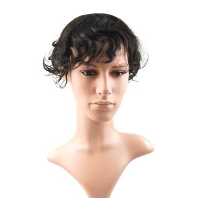 Unprocessed Hair Human Hair Wig Swiss Lace Toupee for Man