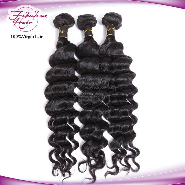 Best Quality Human Hair Bundles Natural Color Loose Curly Hair