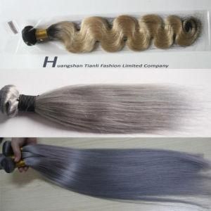 24&quot; Unprocessed Full Cuticle Remy Hair Extension #1b/#613 Ss Hair