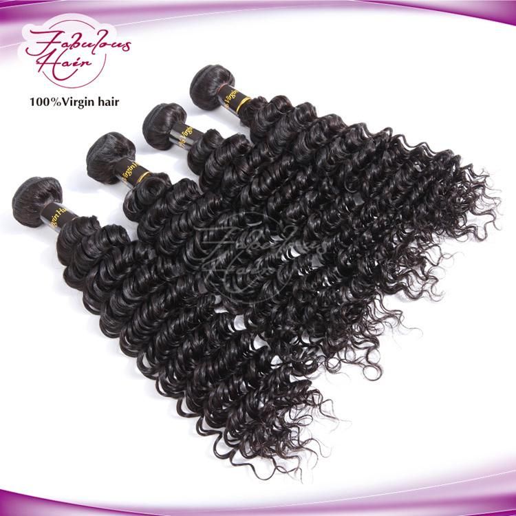 Raw Hair Weaving Deep Wave Cambodian Hair Weave