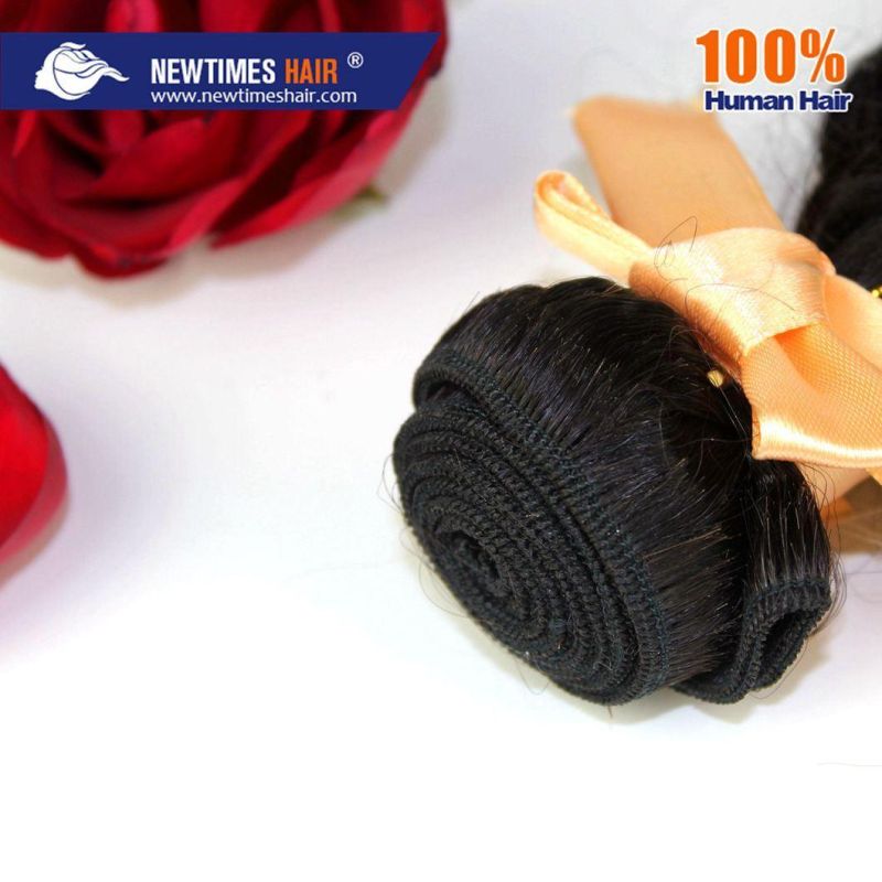 Stock Immediate Shipment Natural Color High Quality Kinky Curl 7A 8A 9A Remy Human Hair Weft